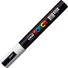 Uniball UBC PC5MWHITE Uni-ball Posca Paint Marker - Medium Marker Poin