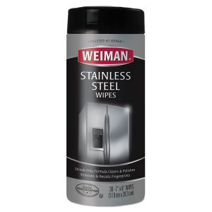 Weiman 92CT Products Stainless Steel Wipes - Wipe - 7 Width X 8 Length