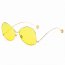 Iris CD05-CA02-B65 Women's Trendy Oversize Pantone Lens Sunglasses