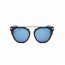 Iris S2004-D01-B07 Unisex Fashion Brow-bar Round Sunglasses