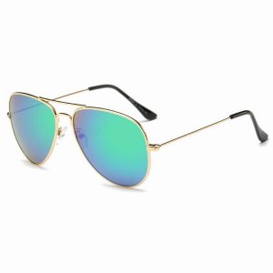 Iris 3026-C4/GD1-GNC1 Classic Pilot Mirrored Reflective Aviator Fashio