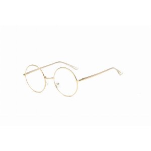 Iris F1003-CA03 Round Circle Clear Lens Fashion Glasses