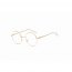 Iris F1003-CA03 Round Circle Clear Lens Fashion Glasses