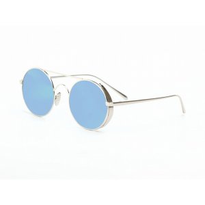 Iris D62-CW02-B07 Retro Metal Round Circle Lennon Sunglasses