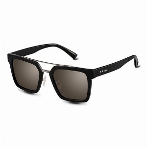 Iris PRSR-T7006-T199-G Classic Retro Square Polarized Sunglasses