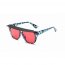 Iris S1097-C3 Retro Vintage Shield Square Fashion Sunglasses