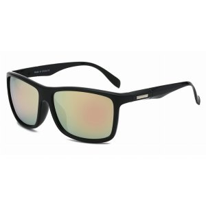 Iris S1025-D01-B15 Retro Square Men Sports Sunglasses