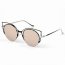 Iris A20-CD07-B05 Women's Cut-out Round Cat Eye Fashion Sunglasses