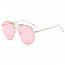 Iris S2036-CA02-B63 Oversize Tinted Lens Round Sunglasses