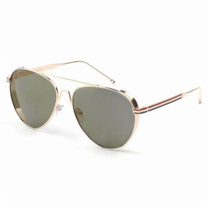 Iris D36-CA02-B23 Classic Patriotic Teardrop Aviator Sunglasses