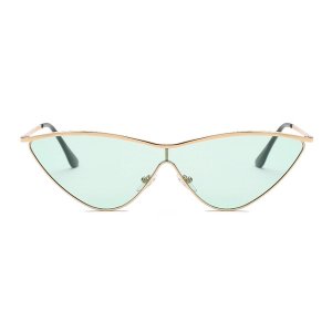 Iris S2067-C5 Women Metal Cat Eye Sunglasses