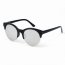 Iris 226 C1-1 Classic Half Frame Mirrored Fashion Sunglasses