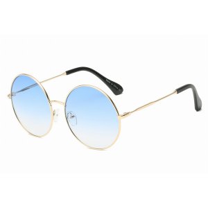 Iris S1067-C4 Women Metal Round Sunglasses