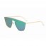 Iris S2030-CA02-B37 Women Square Futuristic Flat Lens Sunglasses