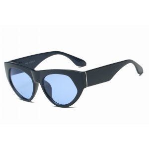 Iris S1059-C3 Women Round Cat Eye Sunglasses