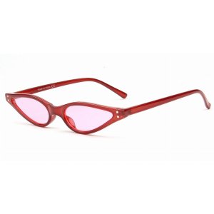 Iris S1051-C3 Women Slim Retro Cat Eye Sunglasses