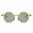 Iris S1085-C3 Women Fashion Geometric Round Sunglasses