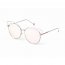 Iris D64-CR03-B12 Women Round Cat Eye Fashion Sunglasses