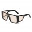 Iris S2024-C4 Retro Square Oversize Fashion Sunglasses