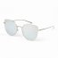 Iris A17-CW06-B05 Women's Flat Lens Metal Frame Cat Eye Sunglasses