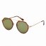 Iris A19-CB01-B23 Modern Flat Top Slender Round Sunglasses