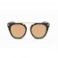 Iris S2004-D01-B12 Unisex Fashion Brow-bar Round Sunglasses