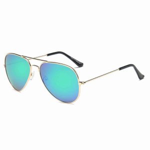 Iris 3025-GD1-GNC1 Classic Pilot Mirrored Reflective Aviator Fashion S