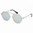 Iris A19-CW06-B05 Modern Flat Top Slender Round Sunglasses