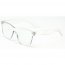 Iris S2057-C6 Retro Flat Lens Square Tinted Sunglasses