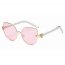 Iris S2042-CA02-B64 Women Metal Frame Cat Eye Sunglasses