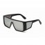 Iris S2024-C2 Retro Square Oversize Fashion Sunglasses