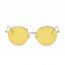 Iris S2066-C3 Retro Vintage Metal Round Sunglasses