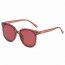 Iris S1115-C3 Women Round Cat Eye Sunglasses