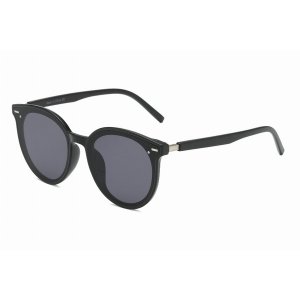 Iris S1105-C1 Women Round Cat Eye Sunglasses