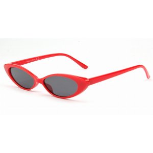 Iris S1054-C4 Women Retro Vintage Slim Oval Sunglasses