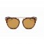 Iris S2004-B12-B23 Unisex Fashion Brow-bar Round Sunglasses