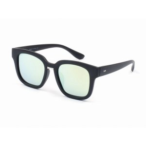 Iris PD01-D02-P28 Indie Thick Polarized Frame Square Mirrored Lens Sun