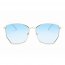 Iris S2073-C4 Women Oversize Geometric Metal Fashion Sunglasses