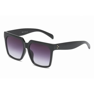 Iris S1133-C4 Flat Top Square Unisex Fashion Sunglasses