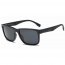 Iris P1007-BK3-GY1 Retro Vintage Polarized Rectangle Sunglasses