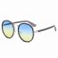 Iris S2096-C3 Unisex Round Fashion Sunglasses