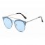 Iris S3011-C4 Round Circle Brow-bar Tinted Lens Sunglasses