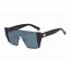 Iris S3001-C1 Women Retro Flat Lens Square Sunglasses