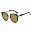 Iris CA16K D01-B23 Hipster Polarized Lens Horned Rim Sunglasses