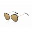 Iris S2003 D01-B23 Women Round Cat Eye Oversize Sunglasses