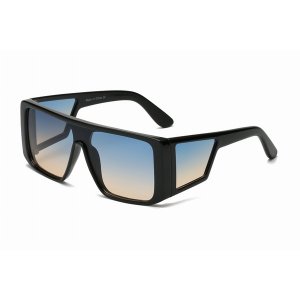 Iris S2024-C3 Retro Square Oversize Fashion Sunglasses