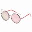 Iris A21-CV01-B12 Women Pearl-studded Cut-out Cat Eye Sunglasses