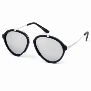 Iris D19-D02-B05 Round Brow-bar Tear Drop Fashion Sunglasses