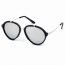 Iris D19-D02-B05 Round Brow-bar Tear Drop Fashion Sunglasses