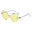 Iris S2042-CA02-B70 Women Metal Frame Cat Eye Sunglasses